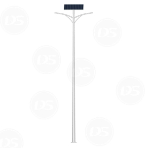 Poste de farola solar DS-SAP3 galvanizado por inmersi&oacute;n en quente revestido en po